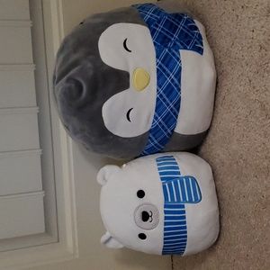 Squshmallow penguin & polar bear